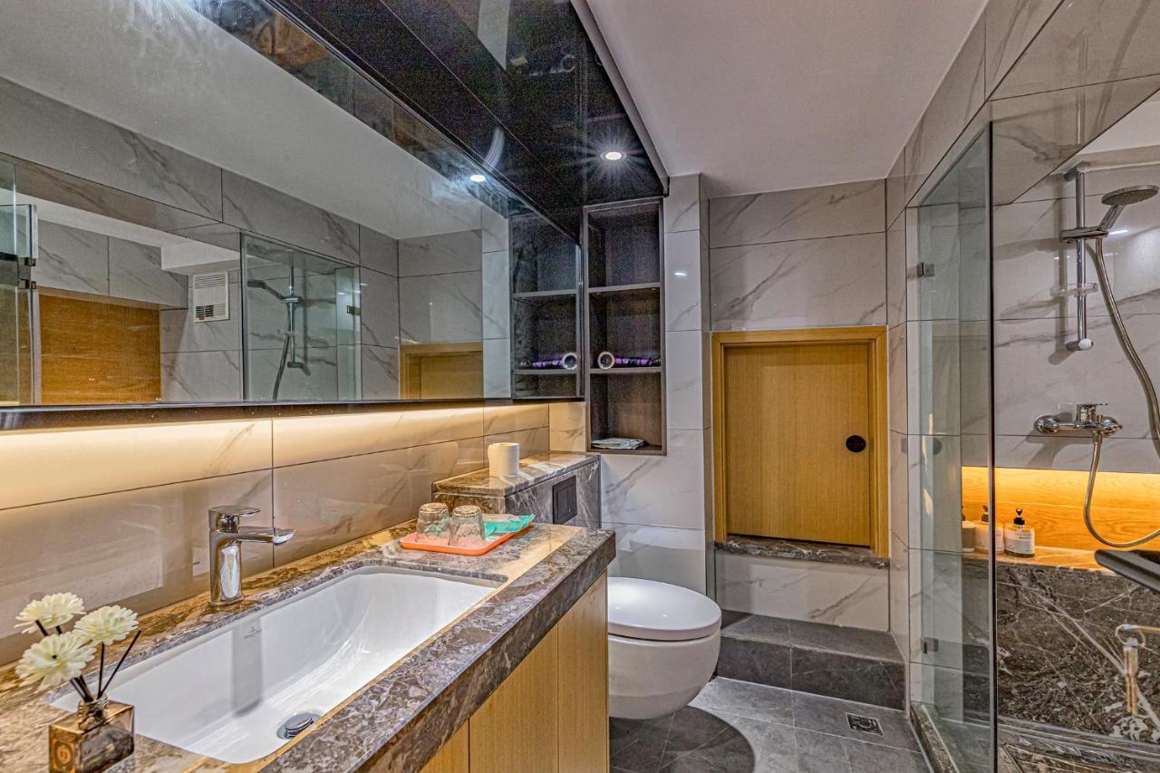 Kunming Dianchi Mideel International Apartment - South Asian Style Fuhai Metro المظهر الخارجي الصورة