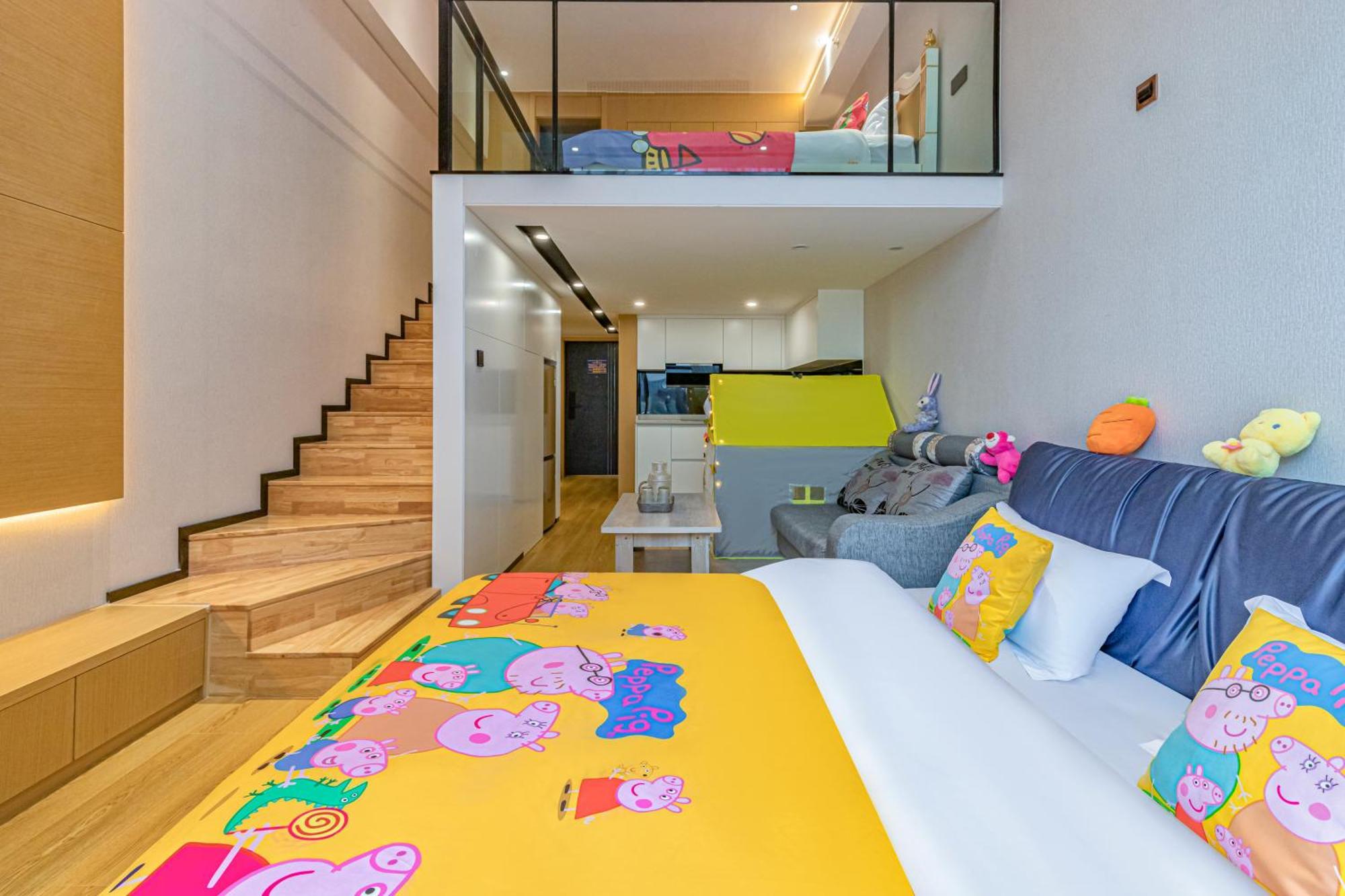 Kunming Dianchi Mideel International Apartment - South Asian Style Fuhai Metro المظهر الخارجي الصورة